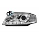 Phare DECTANE D-LITE phares Audi A3 8P 03-08 chrome