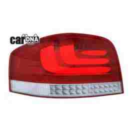 CARDNA AUDI A3 8P 03-09 SILVER/RED/CLEAR