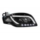 Phare DECTANE D-LITE EVO phares Audi A4 B7 Noir