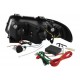 Phare DECTANE D-LITE phares Audi A4 B5 1995 à 1998 - NOIR