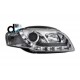 Phare DECTANE D-LITE phares Audi A4 B7 2004 à 2008 chromé