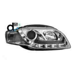 Phare DECTANE D-LITE phares Audi A4 B7 2004 à 2008 chromé