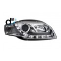 Phare DECTANE D-LITE phares Audi A4 B7 2004 à 2008 chromé