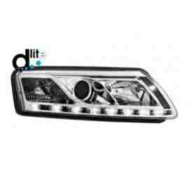 Phare DECTANE D-LITE phares AUDI A6 4F ﻿ 04-07 chromé
