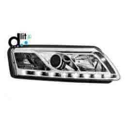 Phare DECTANE D-LITE phares AUDI A6 4F ﻿ 04-07 chromé